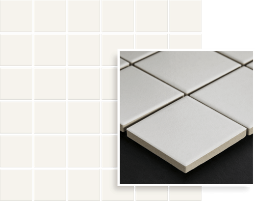 Paradyż Albir Bianco Mozaika Prasowana K.4,8X4,8