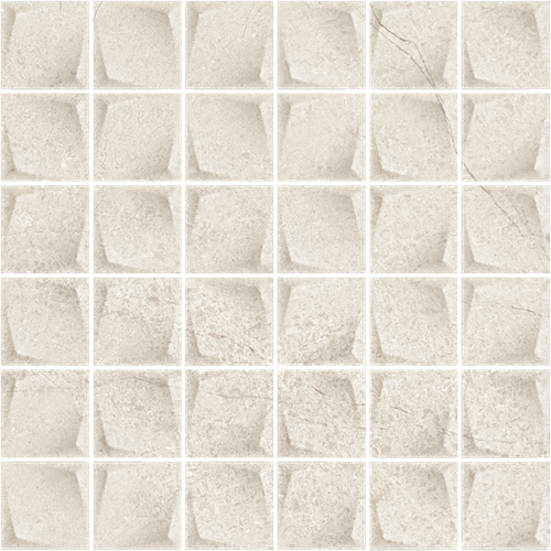 Paradyż Minimal Stone Grys Mozaika Prasowana K.4,8X4,8