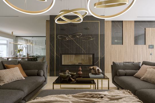 800 m² wnętrzarskiej harmonii: willa w wydaniu modern contemporary