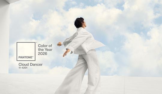 Cloud Dancer  - kolor roku 2026 Pantone 