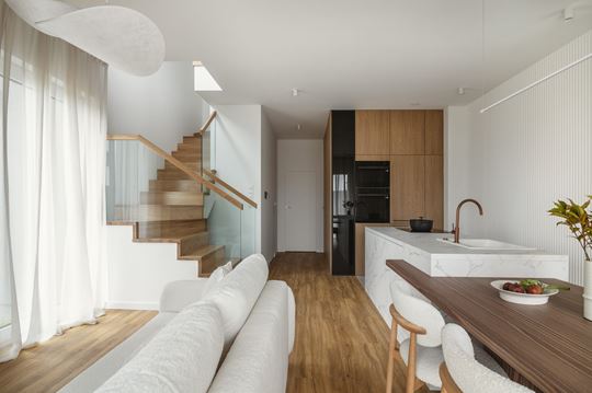 Przytulny dom w stylu japandi 