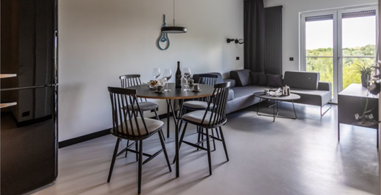 Kawalerka w stylu loftowym z pazurem