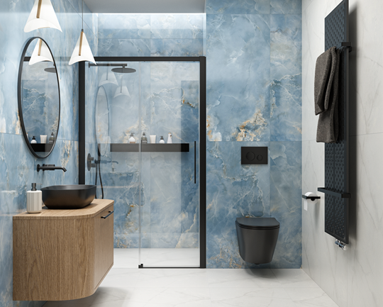 Jak urządzić niebieską łazienkę?