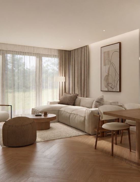 Spokój zaklęty w naturze. 140-metrowy dom w stylu Organic Modern