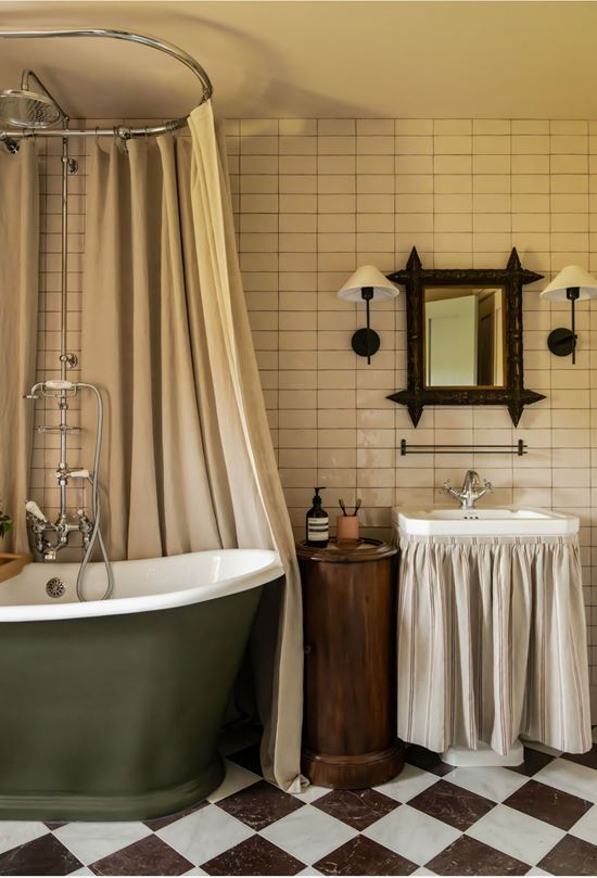 Łazienka w stylu rustykalnym