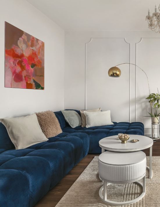 Subtelne i eleganckie wnętrza projektu Decoroom