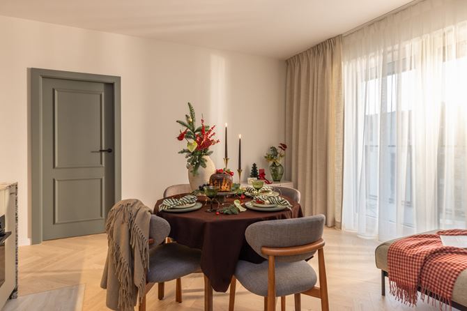 świąteczny wystrój mieszkania. Projekt Decoroom fot. Pion Poziom.jpg