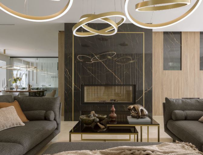 800 m² wnętrzarskiej harmonii: willa w wydaniu modern contemporary