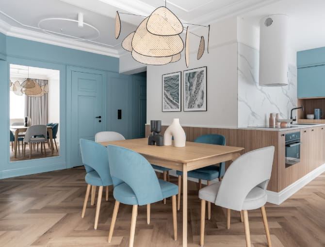 Błękitna elegancja w sercu Sopotu