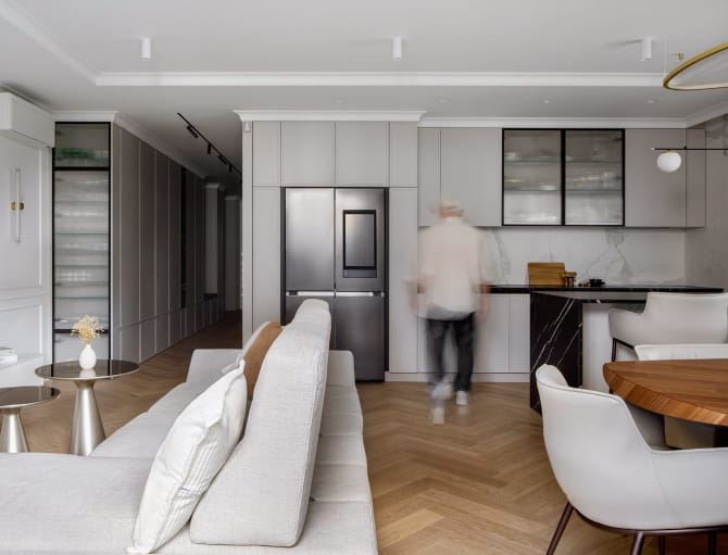 Nowoczesna klasyka w krakowskim apartamencie