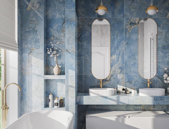 We dwoje w łazience