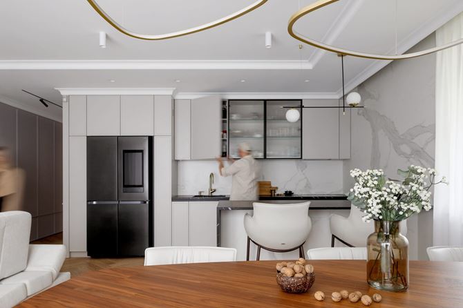 Jasna kuchnia z wyspą - Projekt Kaim work.jpg