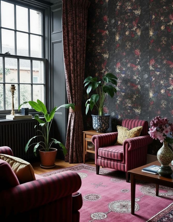 Maksymalizm styl chętnie sięga po estetykę retro i vintage, ktore lączy z nowoczesnościa.jpg