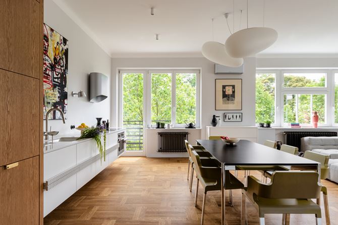 Mieszkanie na Starym Mokotowie. FUGA Architektura Wnętrz, fot. Patryk Polewany
