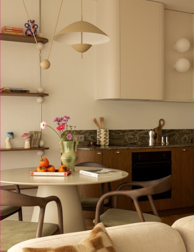 66-metrowy apartament: przystań dla nowoczesnej nomadki