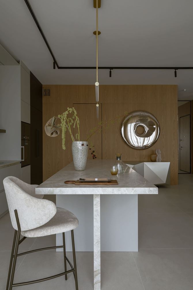 Nowoczesna kuchnia z wyspą. Projekt Hola Design.jpg