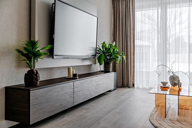 Pomysł na ścianę z tv w mieszkaniu.jpg