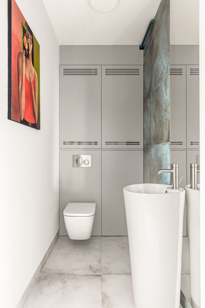 Projekt toalety z umywalką wolnostojącą - projekt - JLW STUDIO, zdjecia-Pion Poziom.jpg