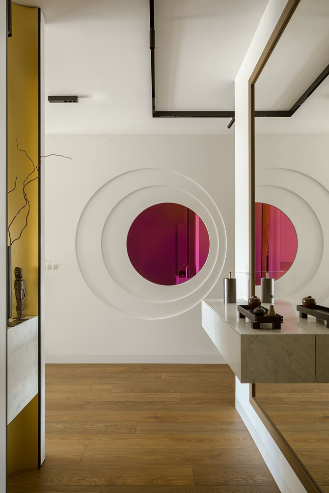 Przedpokój w apartamencie na kabatach, projekt Artewizjon.png