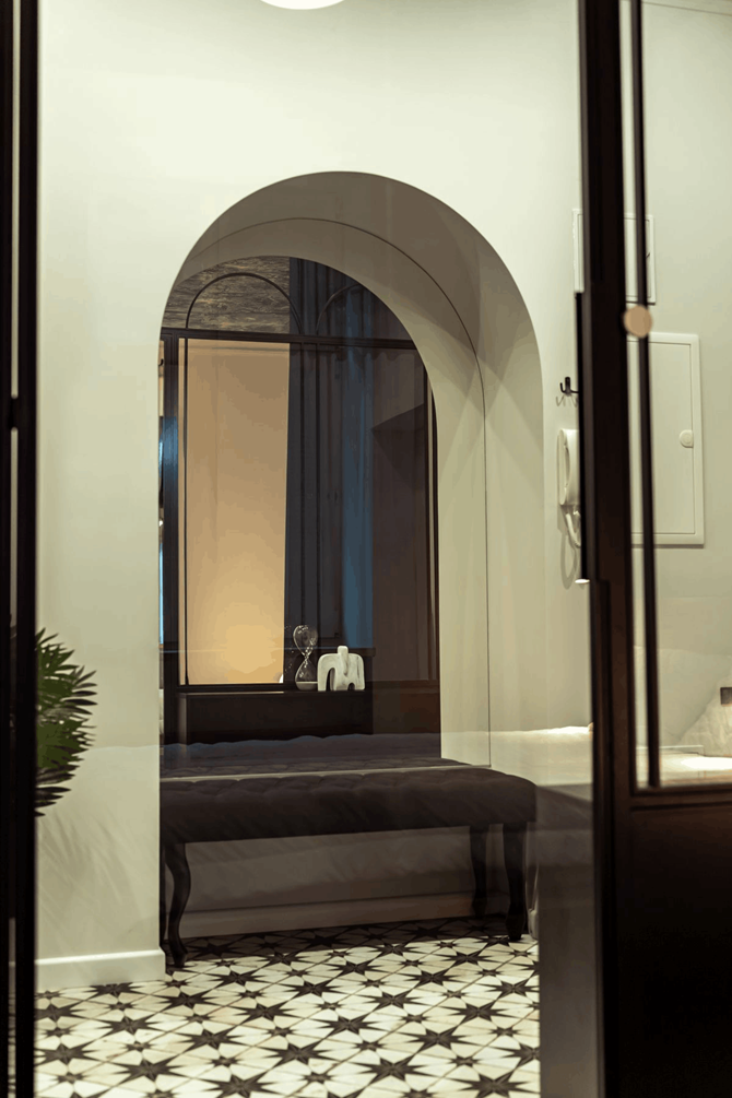 Przedpokój z zaokrągloną wnęką, projekt Kovvalskiej.png