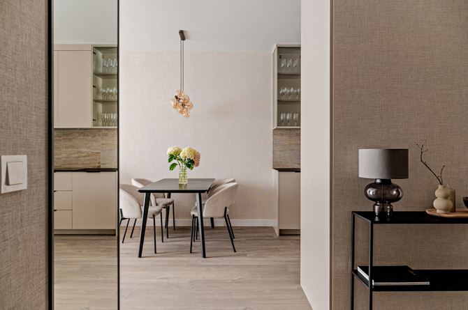 Projekt mieszkania na Bielanach w Warszawie