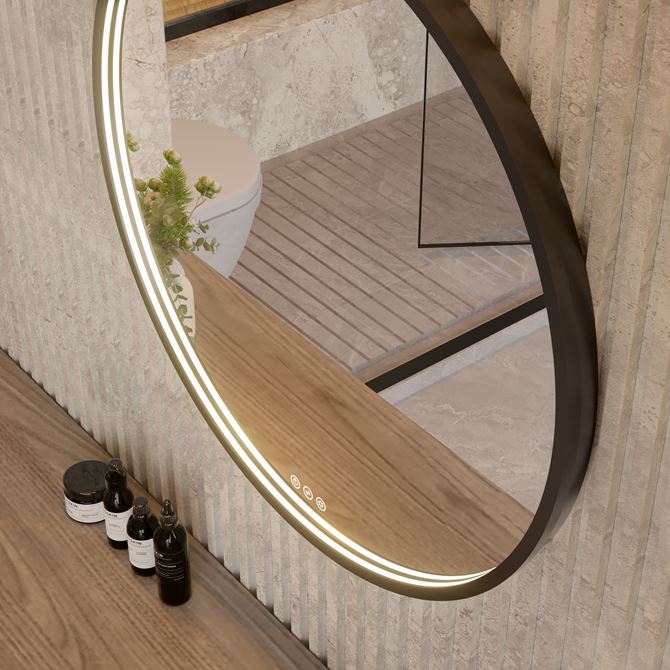 Lustro okrągłe LED IÖ Melo New Round