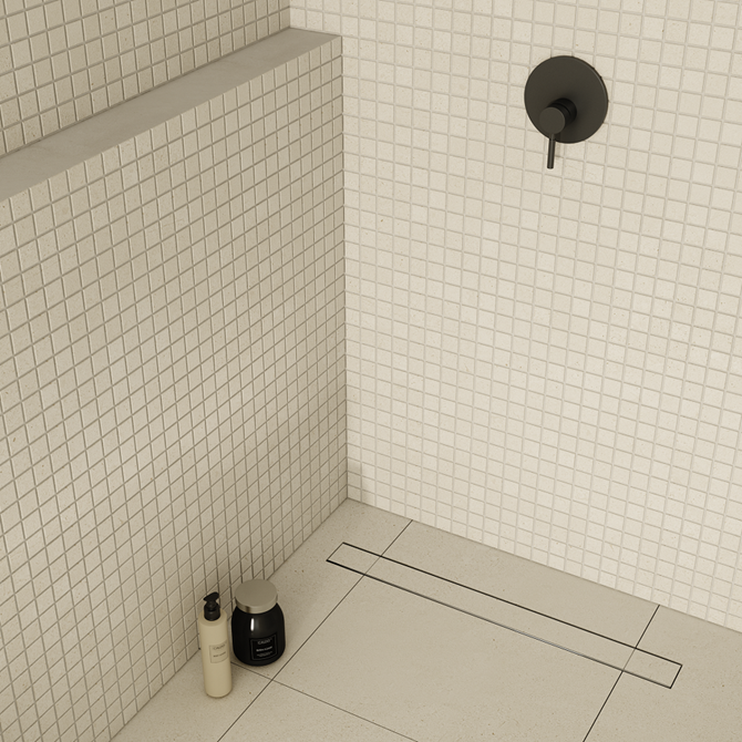 Odpływ liniowy czarny Schedpol Base Low Range