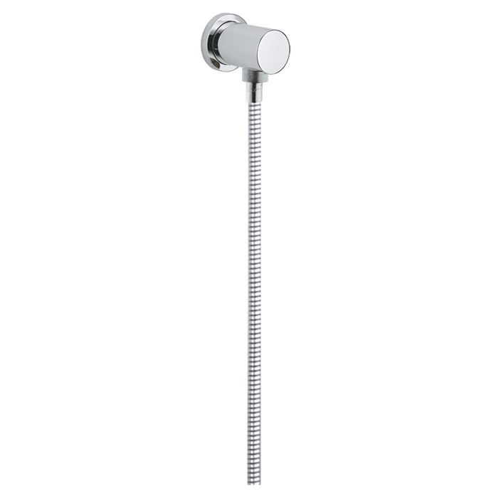 Wandaansluitbocht Grohe Rainshower Cool Sunrise Geborsteld