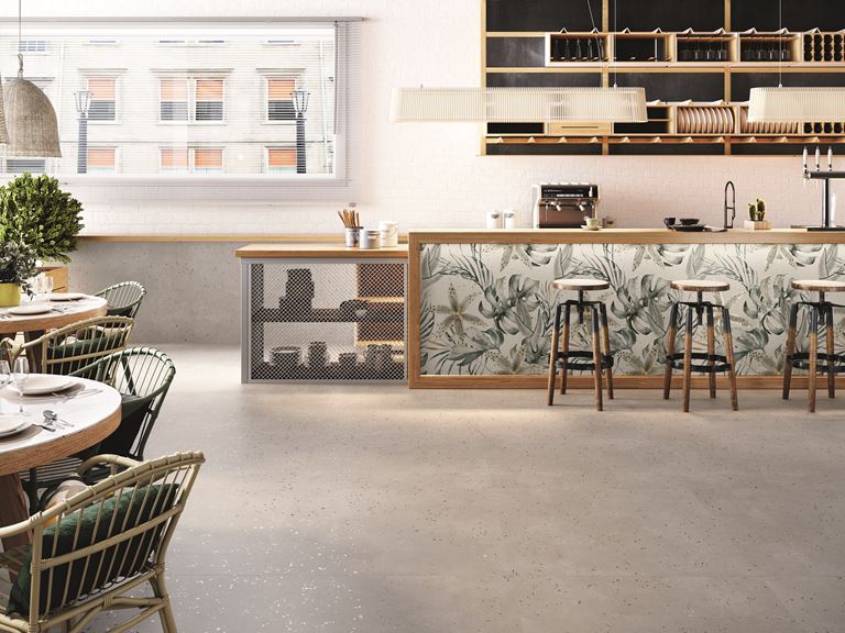 Aranżacja wnętrza restauracyjnego z kolekcją Azario Helsinki