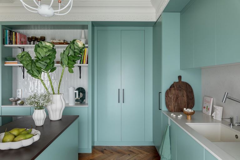 Eklektyczny apartament z nutą francuskiej elegancji