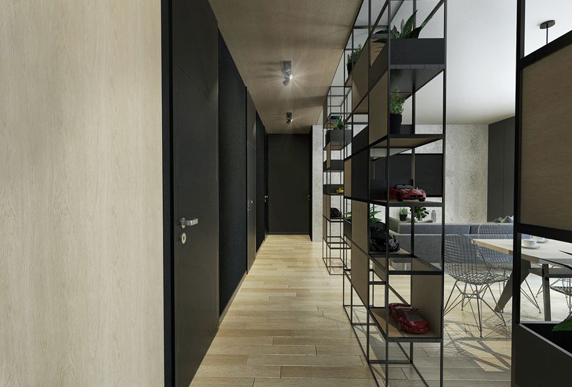 Pomysł na praktyczny korytarz w mieszkaniu
