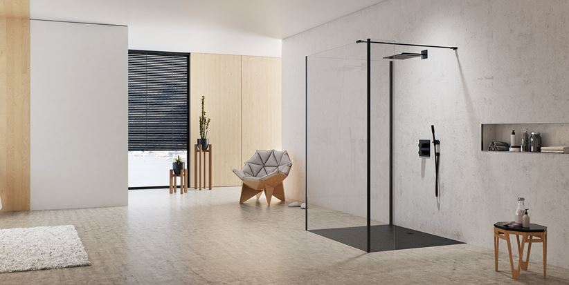 Minimalizm i nowoczesność w aranżacji łazienki New Modus Black