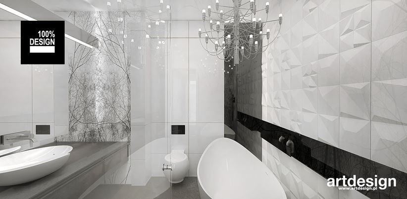 Elegancka łazienka - inspiracja od pracowni Artdesign