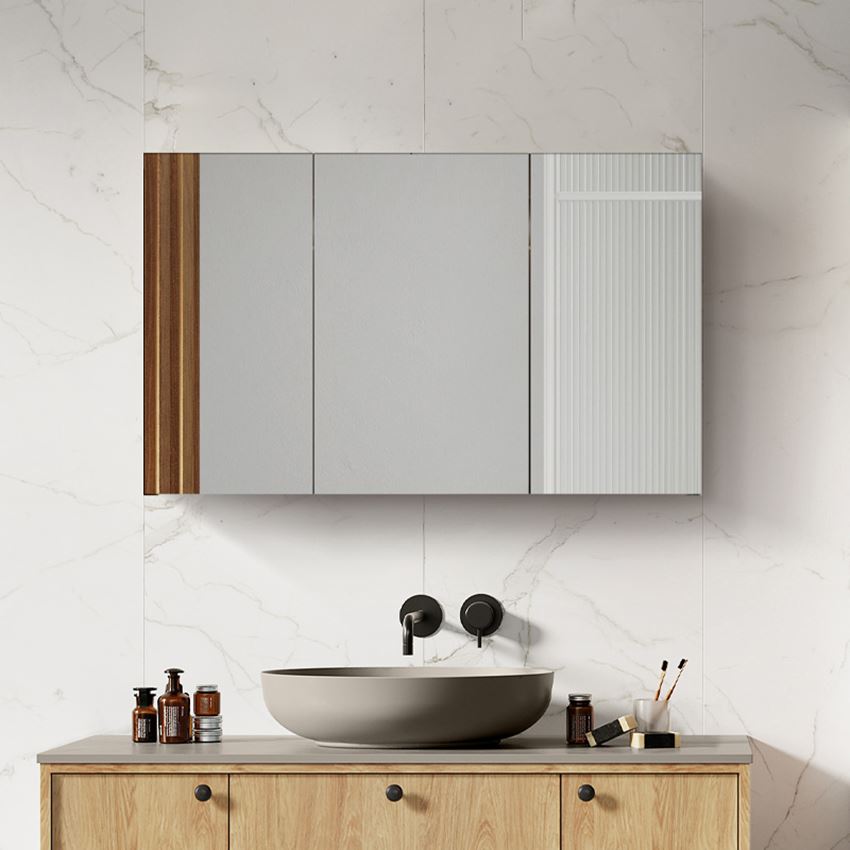 Szafka wisząca z lustrem 100 cm Elita Basic 100 3D