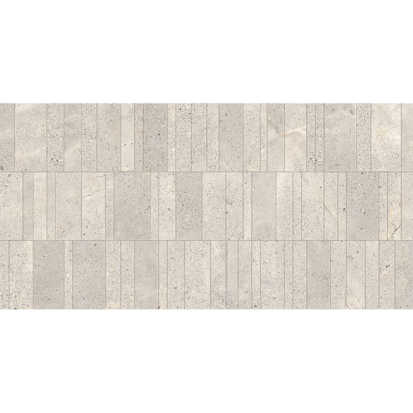 Płytka dekoracyjna mat 59,8x119,8 cm Domino Oxide Beige Geo STR