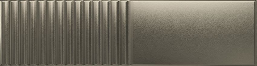 Płytka ścienna 7,8x29,8 cm Tubądzin Groove Metallic 2 STR