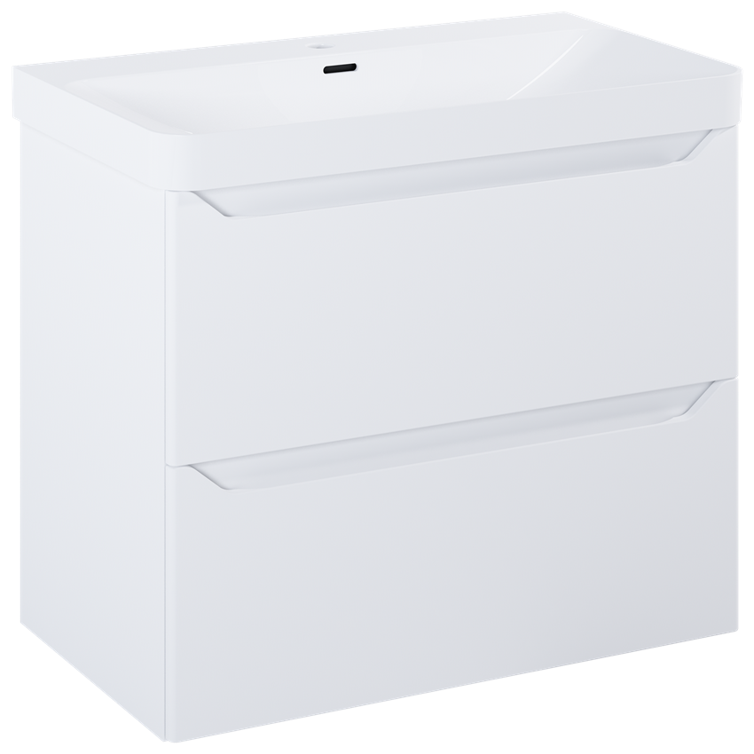 Szafka podumywalkowa bez umywalki 80 cm Elita Helo 80 2S White Matt