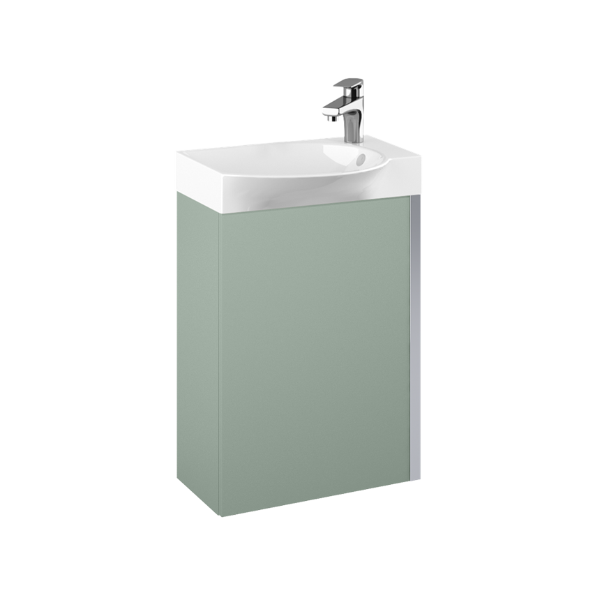 Szafka z umywalką 45 cm sage matt Elita Summer 45 1D