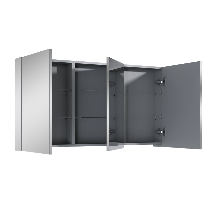 Szafka wisząca z lustrem 120 cm Elita Basic 120 3D