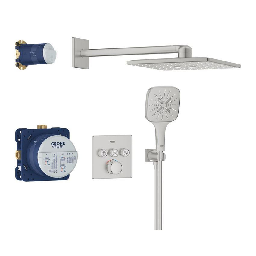 Zestaw prysznicowy Grohe Grohtherm SmartControl 34864DC0
