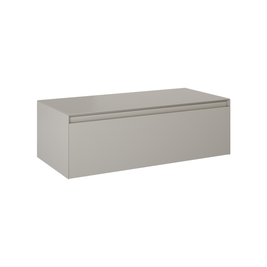 Komoda z blatem 100 cm Elita Split Slim 100 1S Fume Matt