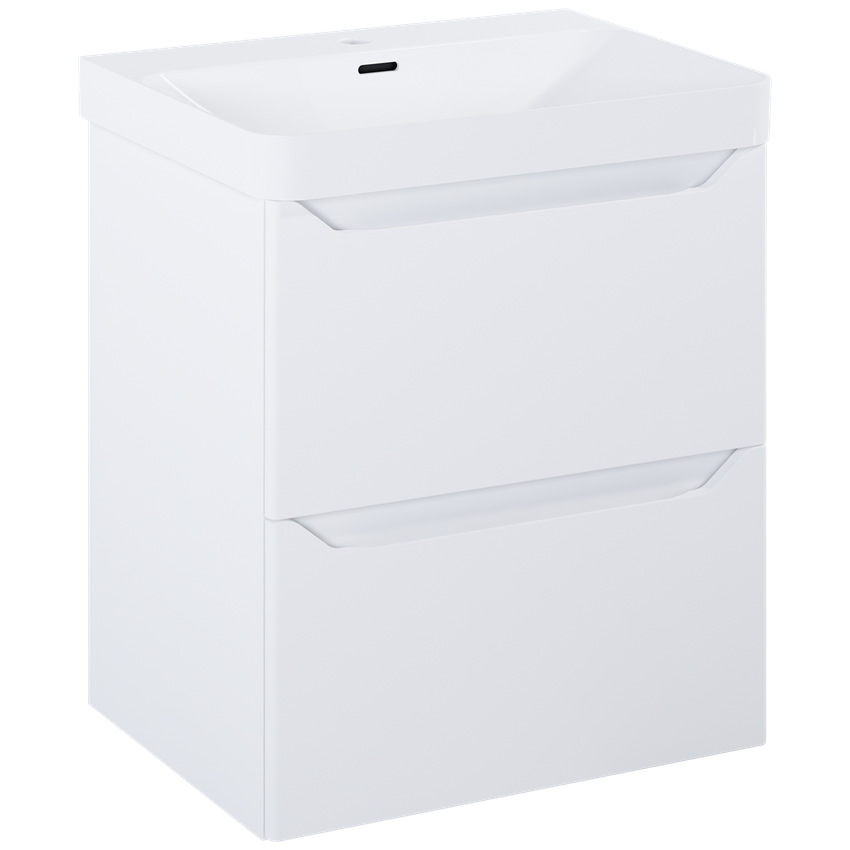 Szafka podumywalkowa bez umywalki 60 cm Elita Helo 60 2S White Matt