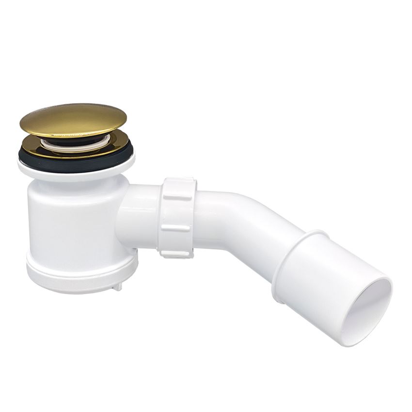 Syfon brodzikowy McAlpine HC26CLCP-GOLD-PVD