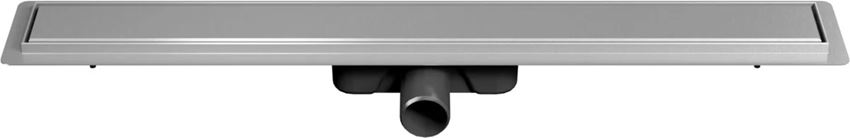 Odwodnienie liniowe z rusztem uniwersalnym 80 cm stal szczotkowana IÖ Nord Slim