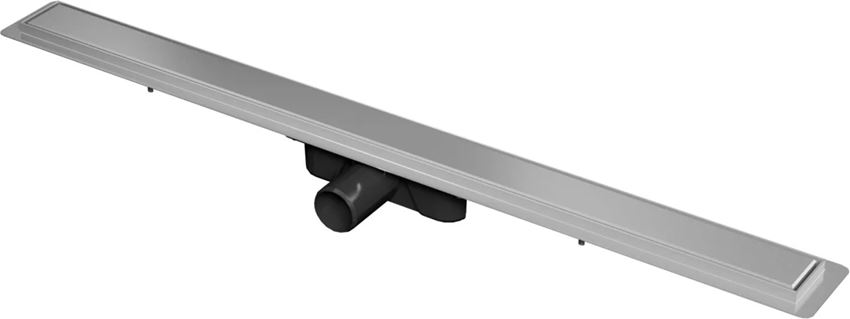 Odwodnienie liniowe z rusztem uniwersalnym 90 cm stal szczotkowana IÖ Nord Slim