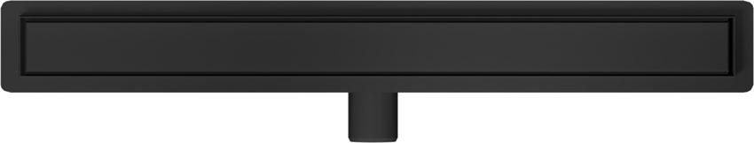 Odwodnienie liniowe z rusztem uniwersalnym 70 cm czarny mat IÖ Nord Slim