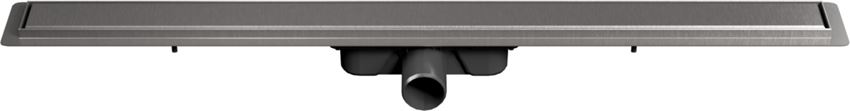 Odwodnienie liniowe z rusztem uniwersalnym 90 cm gun metal IÖ Nord Slim
