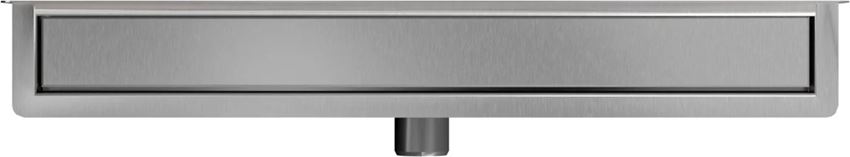 Odwodnienie liniowe przyścienne z rusztem uniwersalnym 70 cm stal szczotkowana IÖ Nord Slim