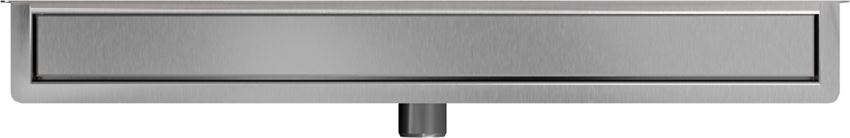 Odwodnienie liniowe przyścienne z rusztem uniwersalnym 80 cm stal szczotkowana IÖ Nord Slim