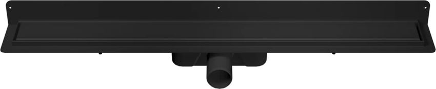 Odwodnienie liniowe przyścienne z rusztem uniwersalnym 80 cm czarny mat IÖ Nord Slim